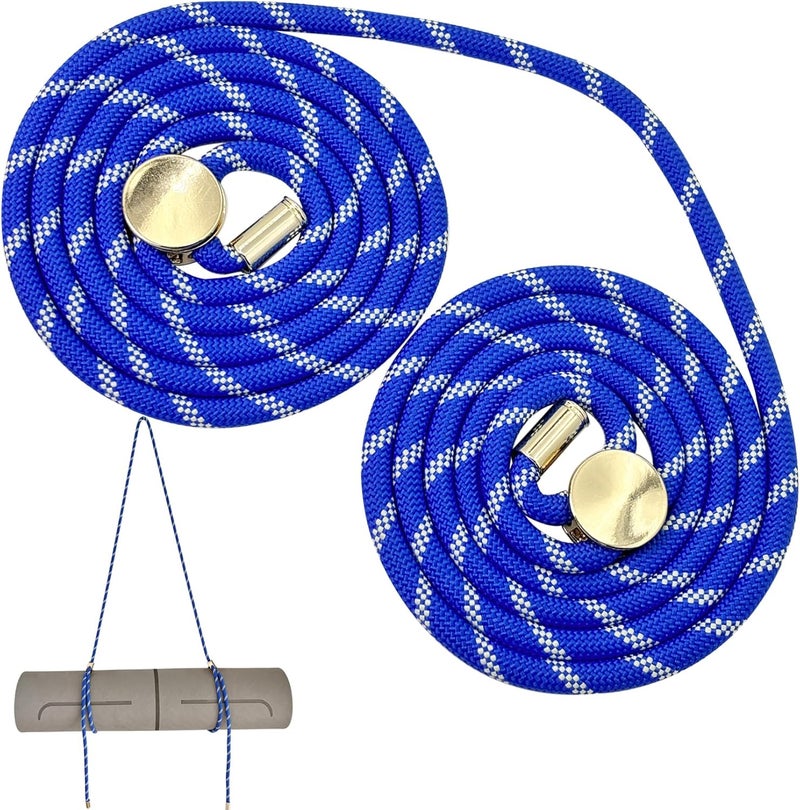 DAOSUN Yoga Mat Strap - 8MM Adjustable Paracord Carrier for Carrying Yoga Mats, Camping Pads & Blankets (Strap Only) - Image 1
